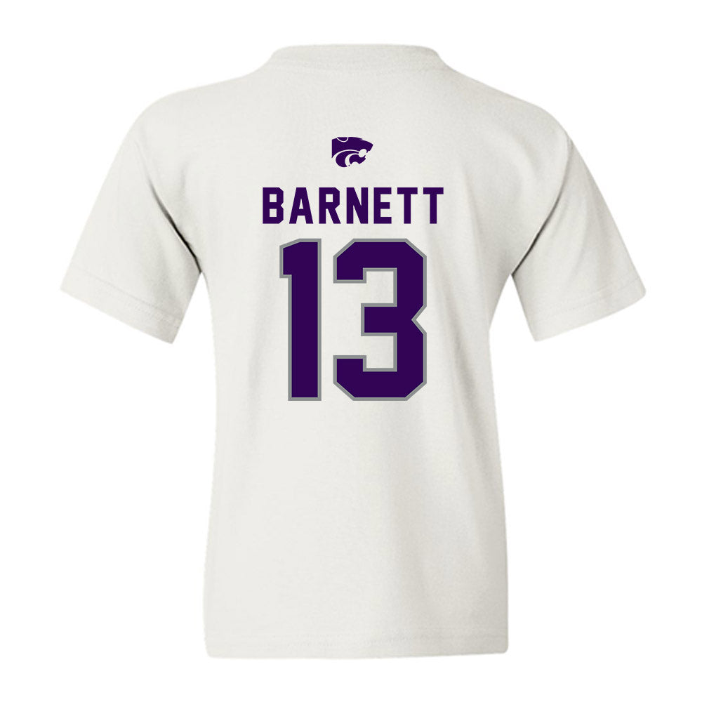 Kansas State - NCAA Football : Blake Barnett - EMAW Youth T-Shirt-1