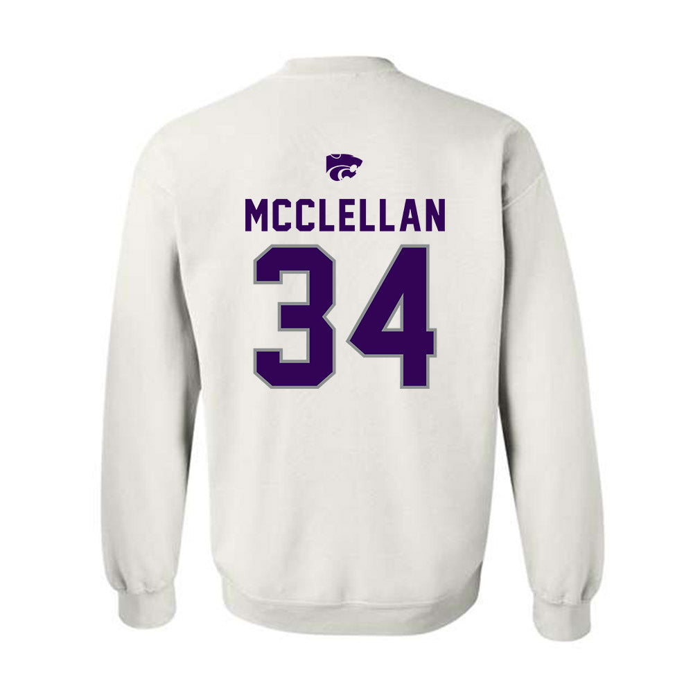 Kansas State - NCAA Football : Nick McClellan - EMAW Crewneck Sweatshirt-1