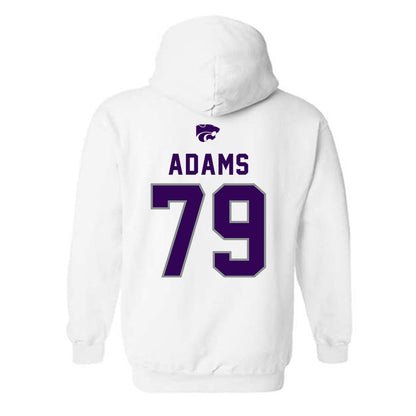 Kansas State - NCAA Football : Charlie Adams - EMAW Hooded Sweatshirt-1