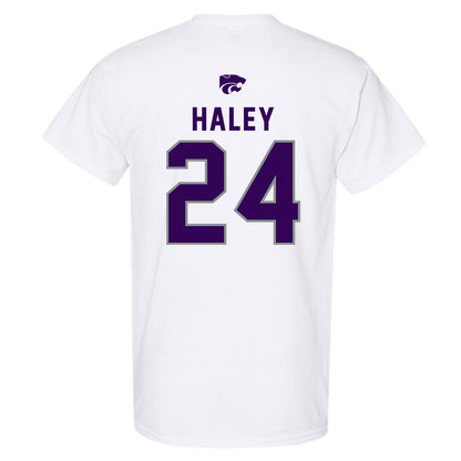 Kansas State - NCAA Baseball : Austin Haley - EMAW T-Shirt-1