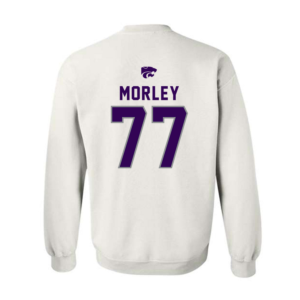 Kansas State - NCAA Football : Tanner Morley - EMAW Crewneck Sweatshirt-1