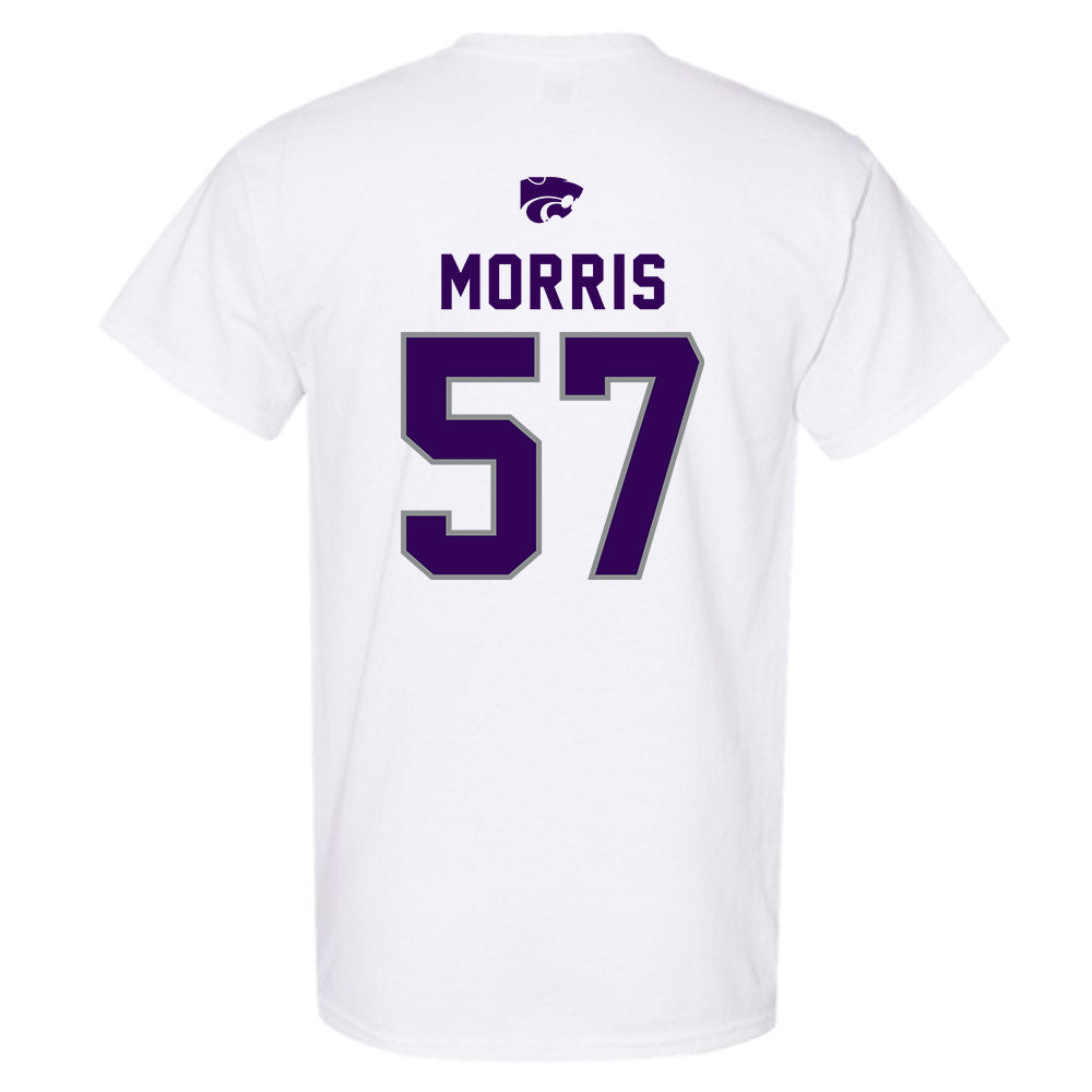 Kansas State - NCAA Football : Delvin Morris - EMAW T-Shirt-1