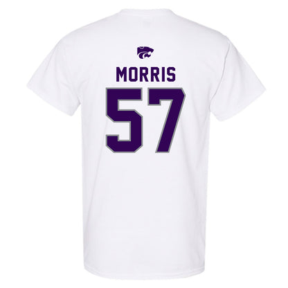 Kansas State - NCAA Football : Delvin Morris - EMAW T-Shirt-1