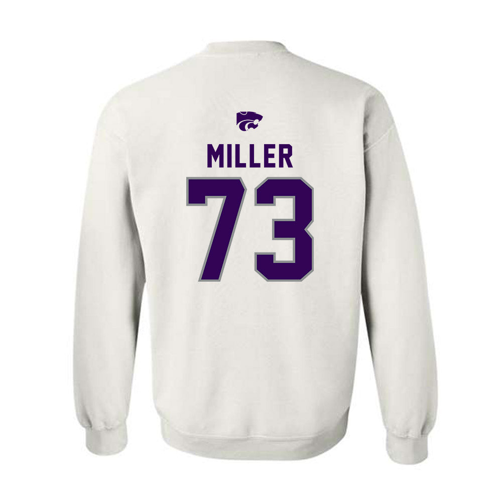 Kansas State - NCAA Football : Ollie Miller - EMAW Crewneck Sweatshirt-1