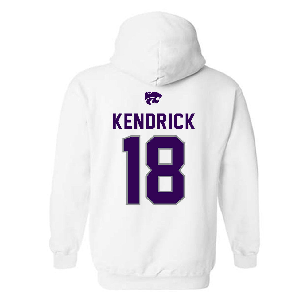 Kansas State - NCAA Baseball : Micah Kendrick - EMAW Hooded Sweatshirt-1