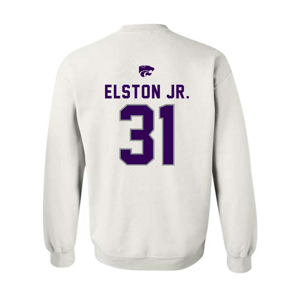 Kansas State - NCAA Football : Monterrio Elston Jr. - EMAW Crewneck Sweatshirt-1
