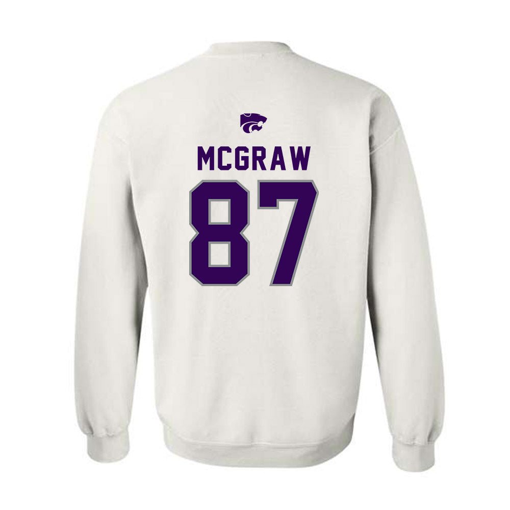 Kansas State - NCAA Football : Lawson Mcgraw - EMAW Crewneck Sweatshirt-1