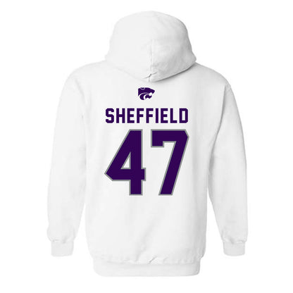 Kansas State - NCAA Baseball : Lincoln Sheffield - EMAW Hooded Sweatshirt-1