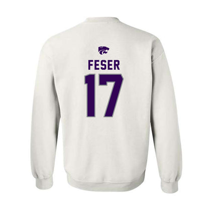 Kansas State - NCAA Baseball : Cohen Feser - EMAW Crewneck Sweatshirt-1