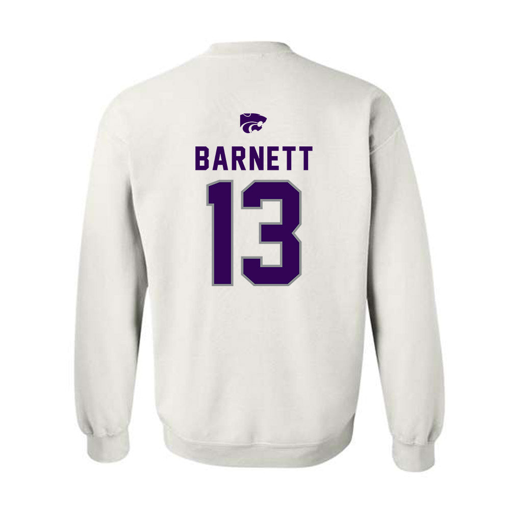 Kansas State - NCAA Football : Blake Barnett - EMAW Crewneck Sweatshirt-1