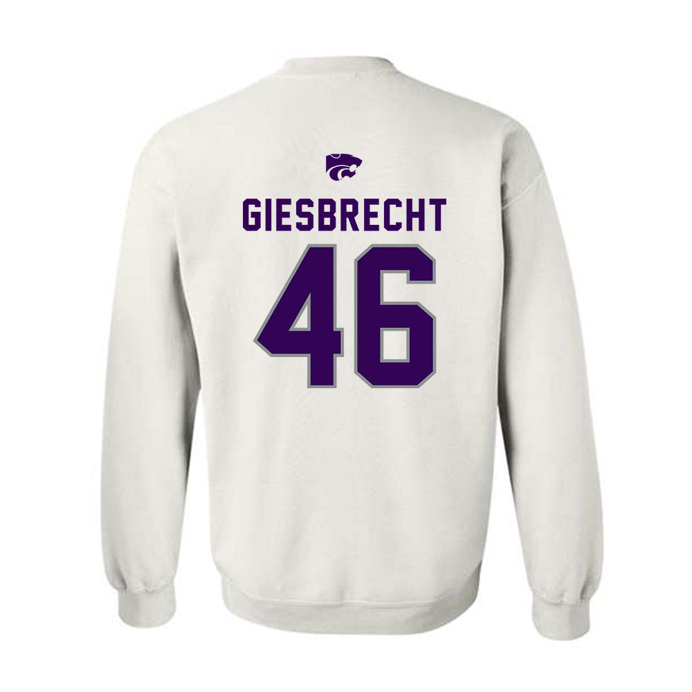 Kansas State - NCAA Baseball : Ethan Giesbrecht - EMAW Crewneck Sweatshirt-1