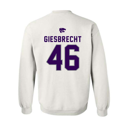 Kansas State - NCAA Baseball : Ethan Giesbrecht - EMAW Crewneck Sweatshirt-1
