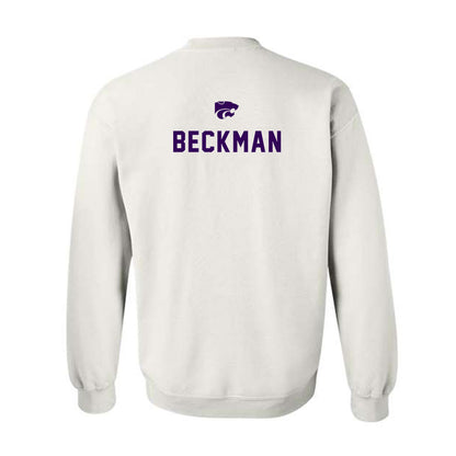 Kansas State - NCAA Men's Track & Field : Logan Beckman - EMAW Crewneck Sweatshirt-1