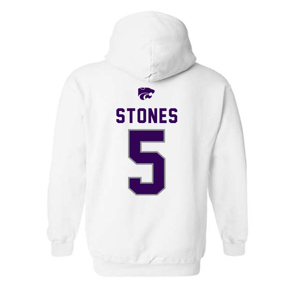 Kansas State - NCAA Women's Volleyball : Avery Stones - EMAW Hooded Sweatshirt-1