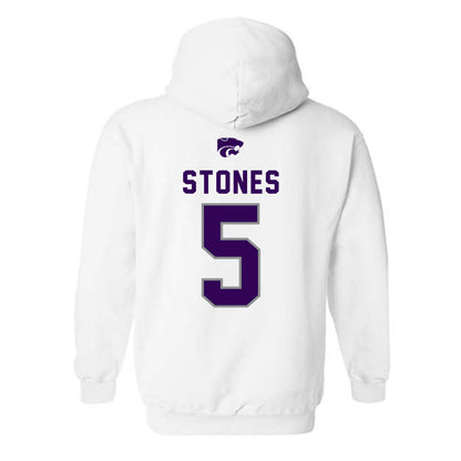 Kansas State - NCAA Women's Volleyball : Avery Stones - EMAW Hooded Sweatshirt-1