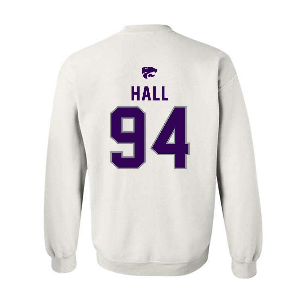 Kansas State - NCAA Football : Kingston Hall - EMAW Crewneck Sweatshirt-1