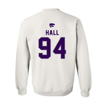 Kansas State - NCAA Football : Kingston Hall - EMAW Crewneck Sweatshirt-1