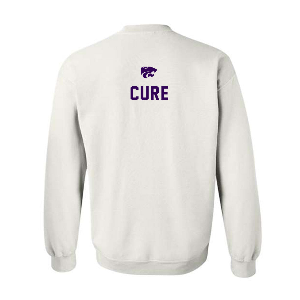 Kansas State - NCAA Women's Track & Field : Lindsey Cure - EMAW Crewneck Sweatshirt-1