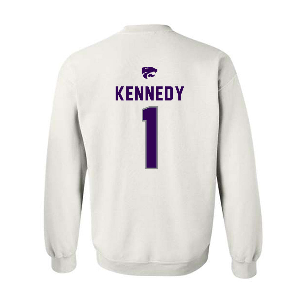 Kansas State - NCAA Baseball : Dee Kennedy - EMAW Crewneck Sweatshirt-1