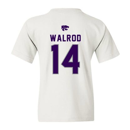 Kansas State - NCAA Women's Soccer : Reece Walrod - EMAW Youth T-Shirt-1
