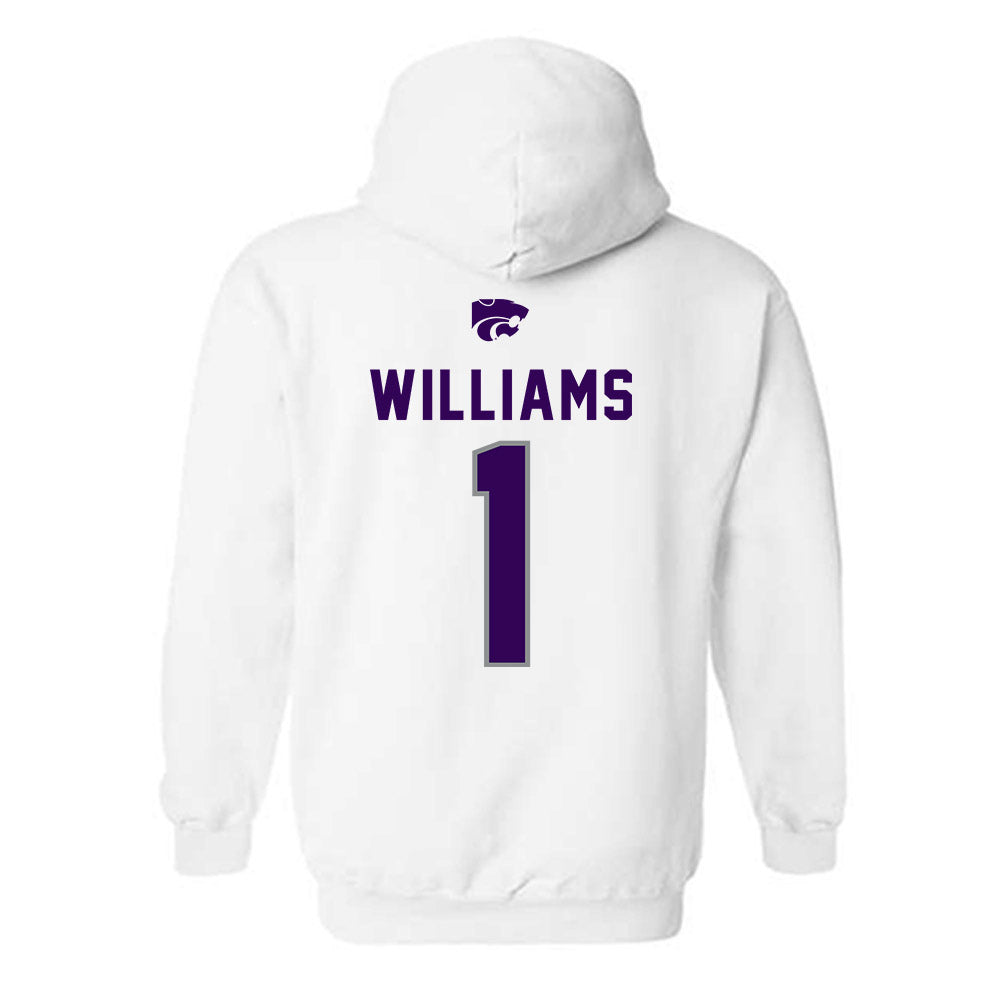 Kansas State - NCAA Football : Izaiah Williams - EMAW Hooded Sweatshirt-1