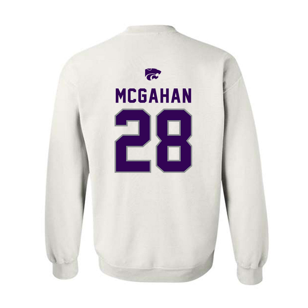 Kansas State - NCAA Baseball : Shea McGahan - EMAW Crewneck Sweatshirt-1