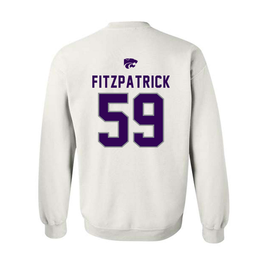 Kansas State - NCAA Football : George Fitzpatrick - EMAW Crewneck Sweatshirt-1
