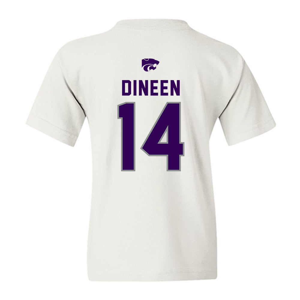 Kansas State - NCAA Football : Jet Dineen - EMAW Youth T-Shirt-1