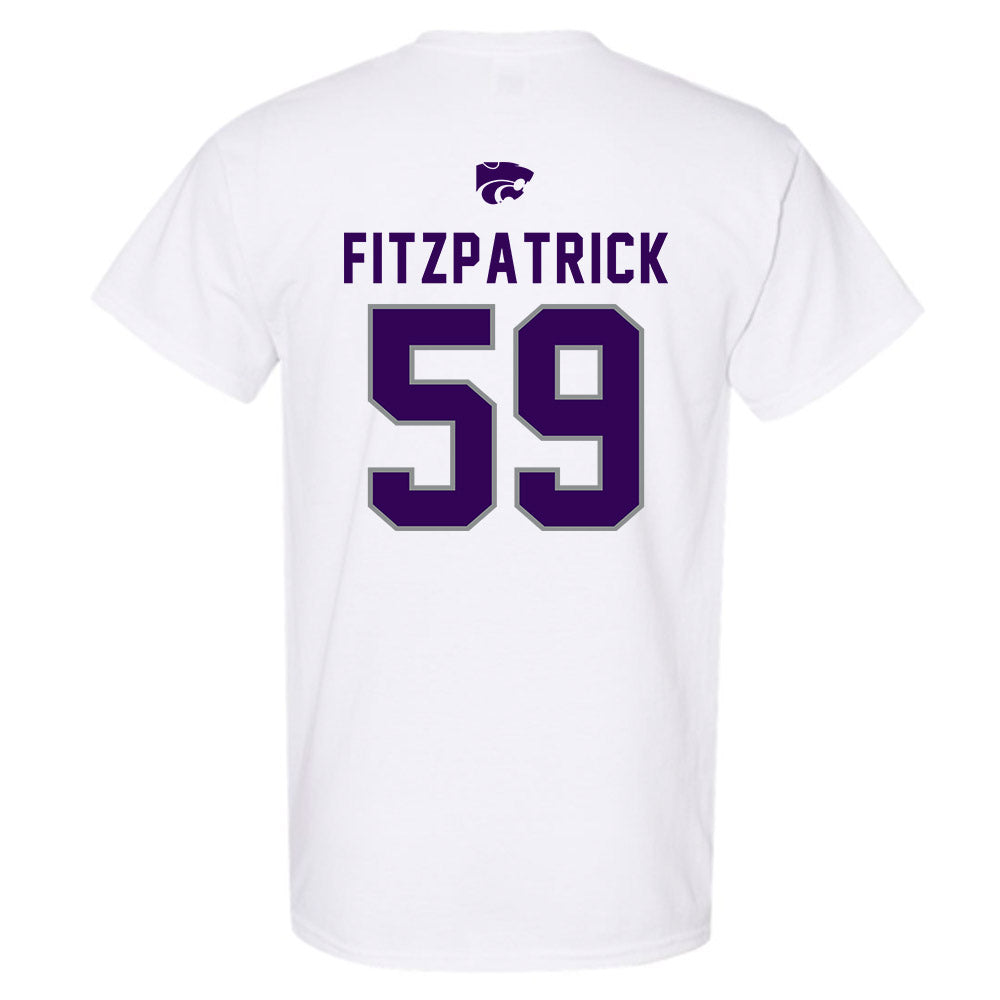 Kansas State - NCAA Football : George Fitzpatrick - EMAW T-Shirt-1