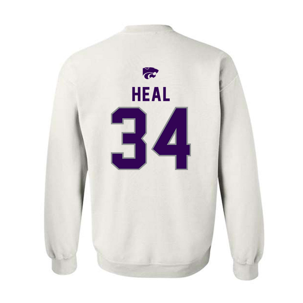 Kansas State - NCAA Women's Basketball : Tess Heal - EMAW Crewneck Sweatshirt-1