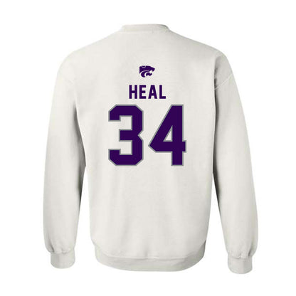 Kansas State - NCAA Women's Basketball : Tess Heal - EMAW Crewneck Sweatshirt-1