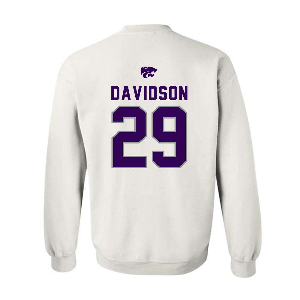 Kansas State - NCAA Football : Dylan Davidson - EMAW Crewneck Sweatshirt-1