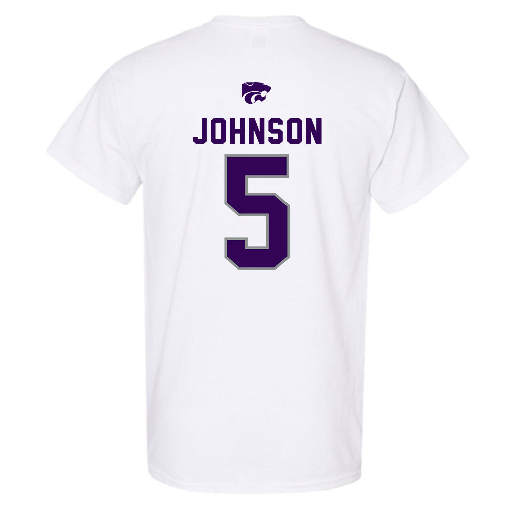 Kansas State - NCAA Football : Avery Johnson - EMAW T-Shirt-1