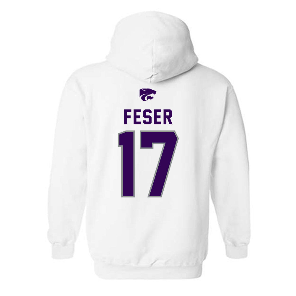 Kansas State - NCAA Baseball : Cohen Feser - EMAW Hooded Sweatshirt-1