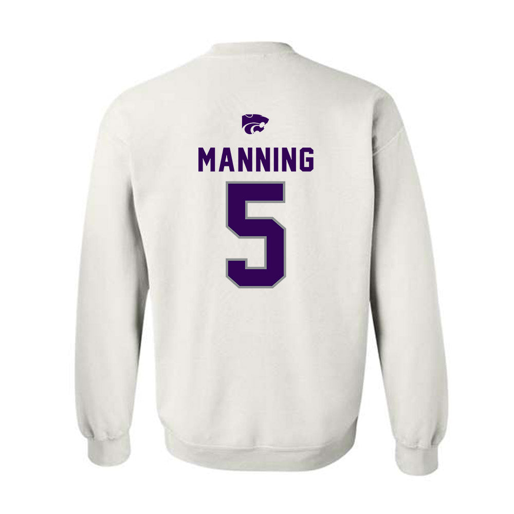 Kansas State - NCAA Football : Joshua Manning - EMAW Crewneck Sweatshirt-1