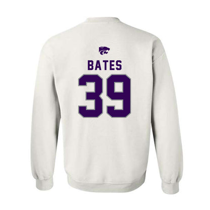 Kansas State - NCAA Football : Travis Bates - EMAW Crewneck Sweatshirt-1