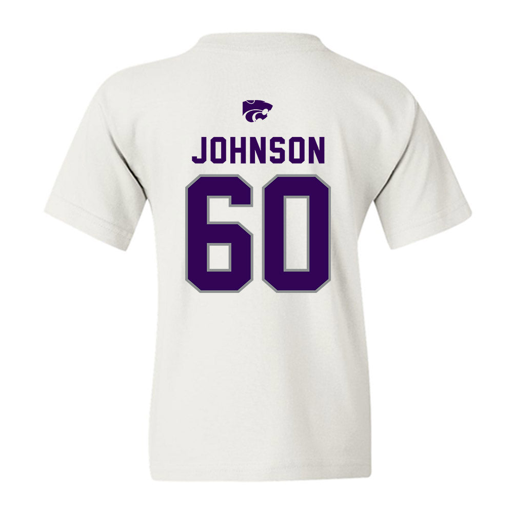 Kansas State - NCAA Football : Andrew Johnson - EMAW Youth T-Shirt-1