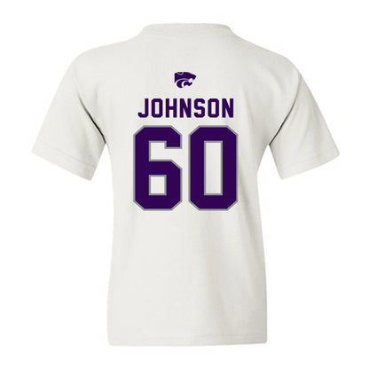 Kansas State - NCAA Football : Andrew Johnson - EMAW Youth T-Shirt-1