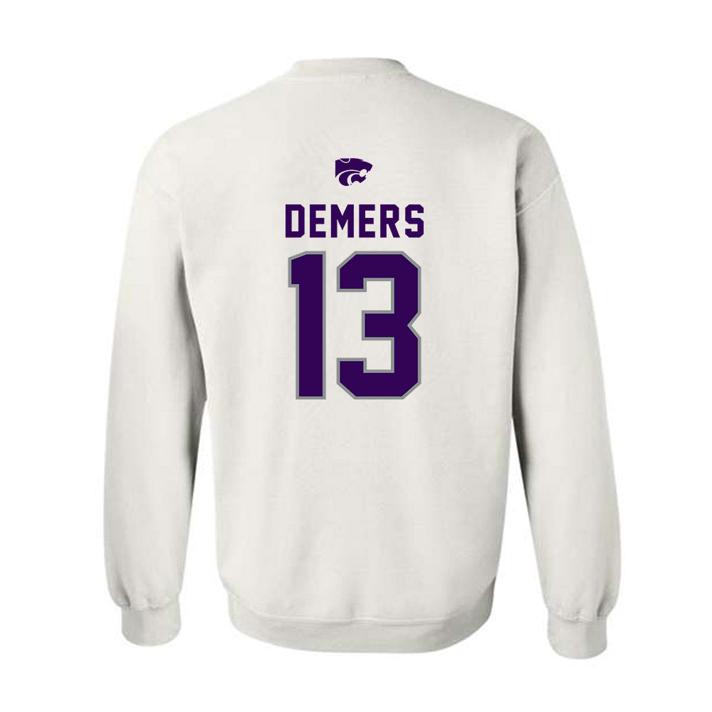 Kansas State - NCAA Women's Soccer : Gabby DeMers - EMAW Crewneck Sweatshirt-1