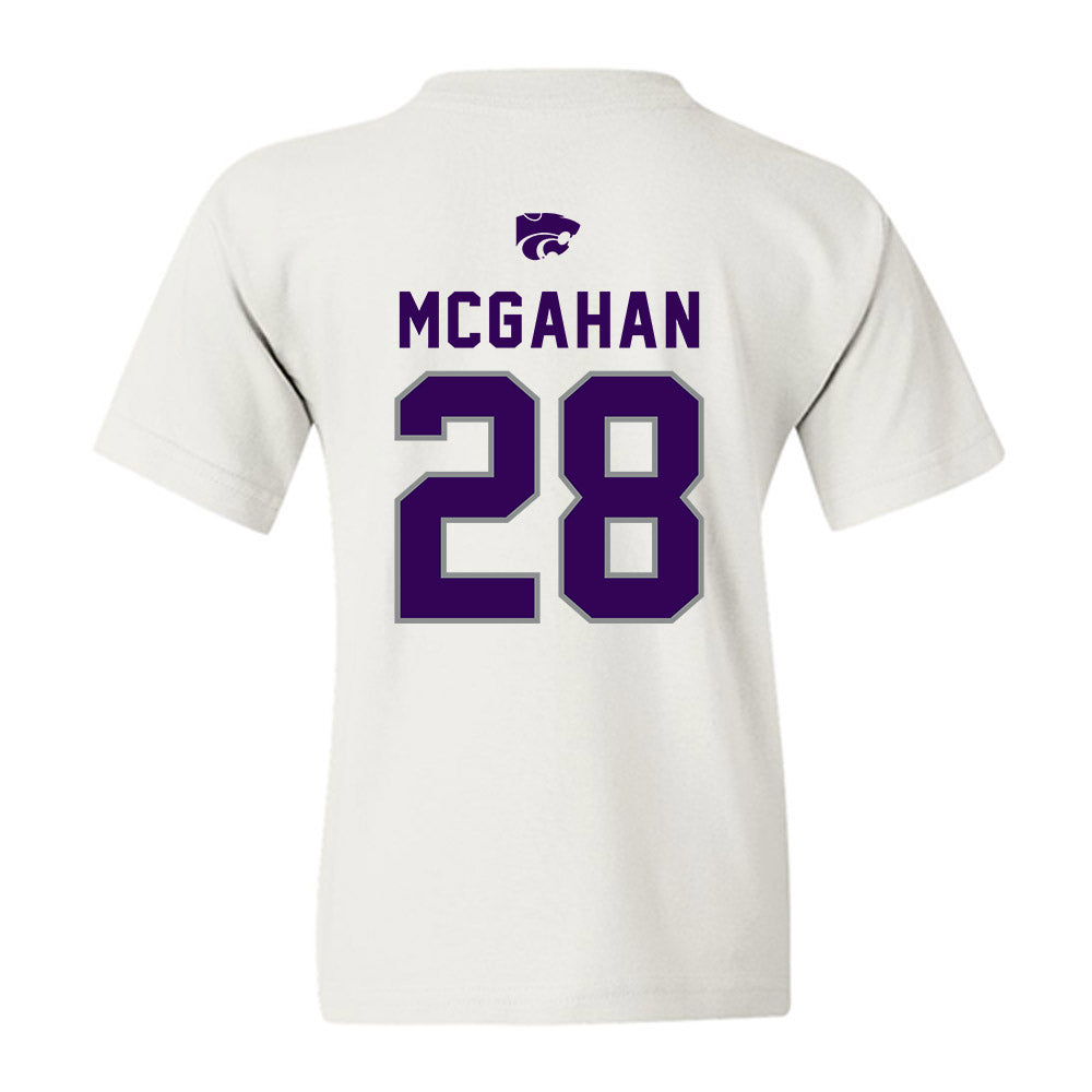 Kansas State - NCAA Baseball : Shea McGahan - EMAW Youth T-Shirt-1