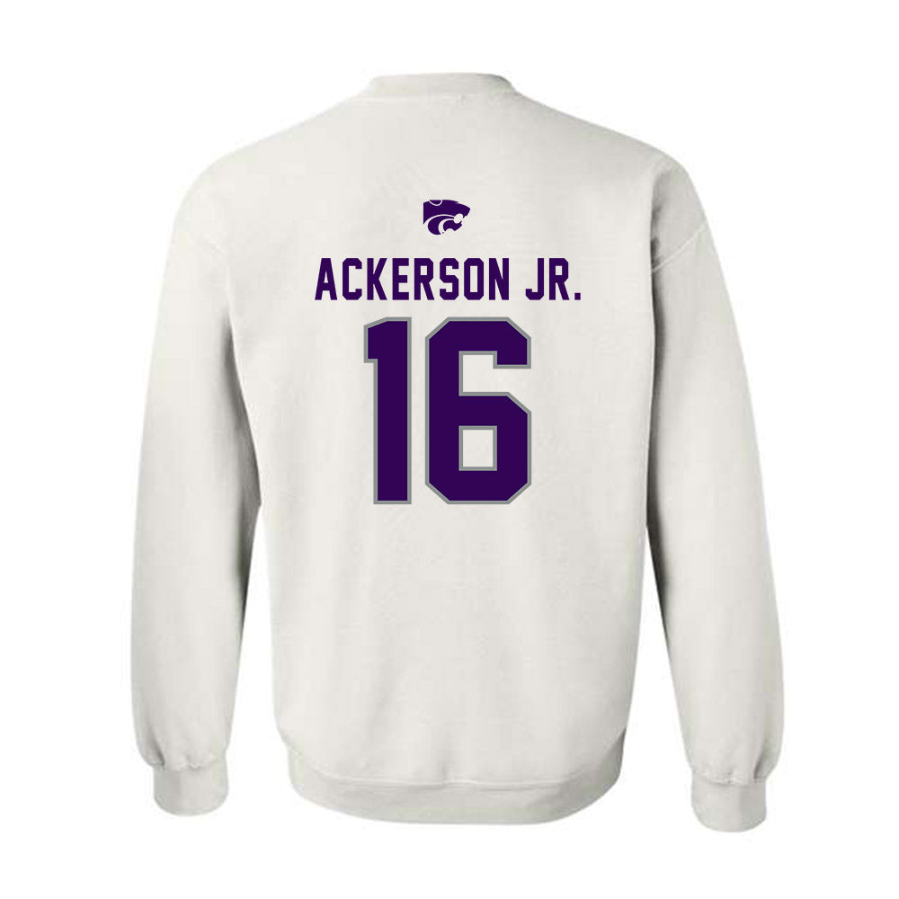 Kansas State - NCAA Football : Dj Ackerson Jr. - EMAW Crewneck Sweatshirt-1