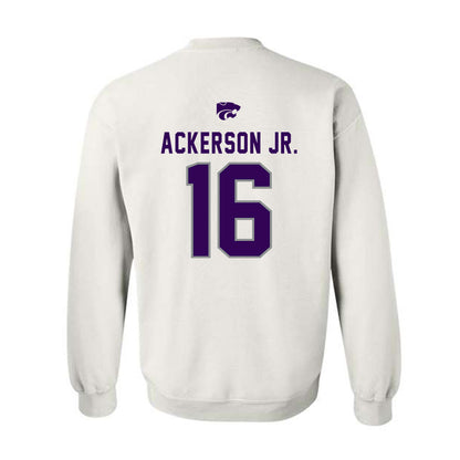 Kansas State - NCAA Football : Dj Ackerson Jr. - EMAW Crewneck Sweatshirt-1