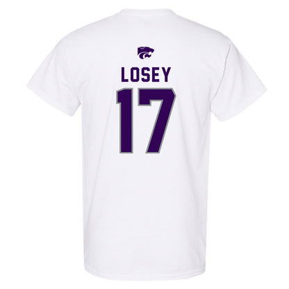 Kansas State - NCAA Women's Soccer : Jordan Losey - EMAW T-Shirt-1