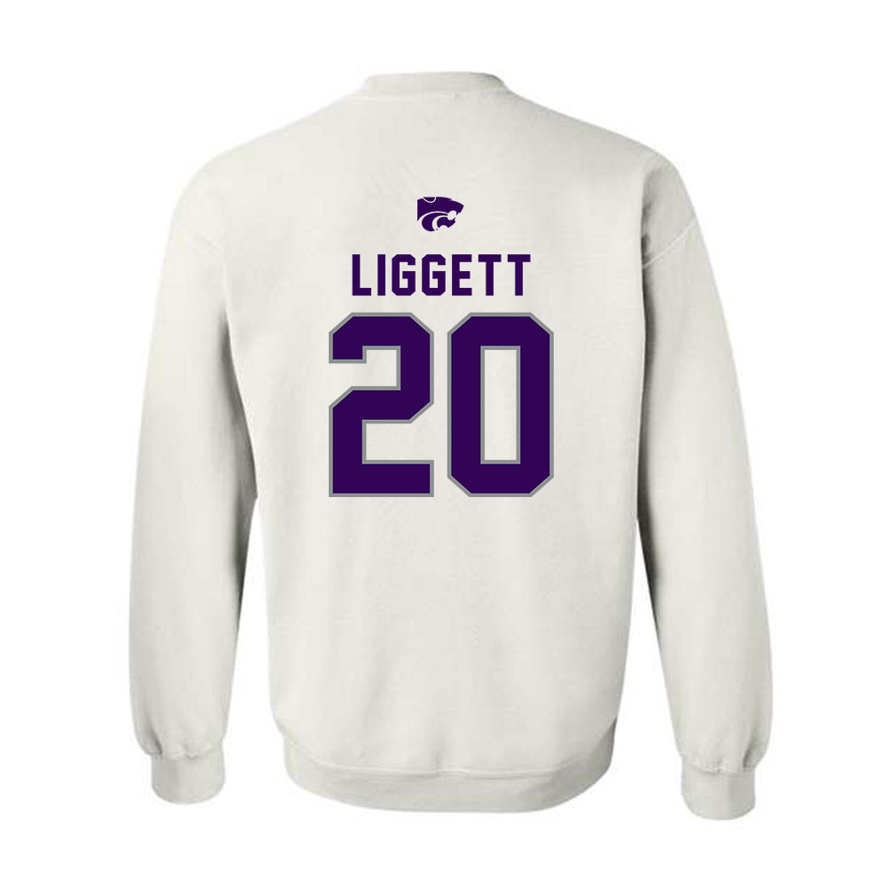 Kansas State - NCAA Baseball : Carson Liggett - EMAW Crewneck Sweatshirt-1