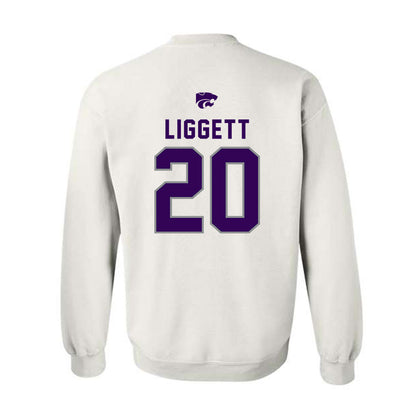 Kansas State - NCAA Baseball : Carson Liggett - EMAW Crewneck Sweatshirt-1