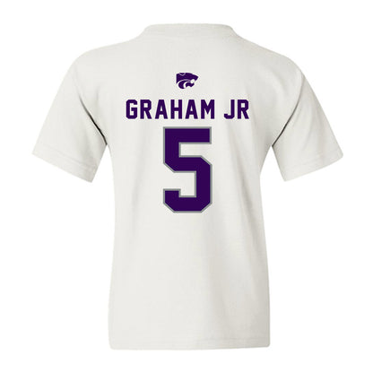 Kansas State - NCAA Football : Micheal Graham Jr - EMAW Youth T-Shirt-1