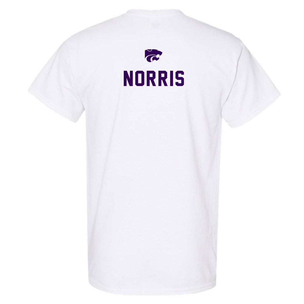Kansas State - NCAA Men's Track & Field : Jacob Norris - EMAW T-Shirt-1