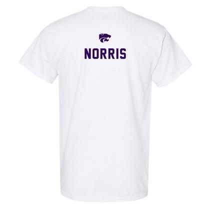 Kansas State - NCAA Men's Track & Field : Jacob Norris - EMAW T-Shirt-1