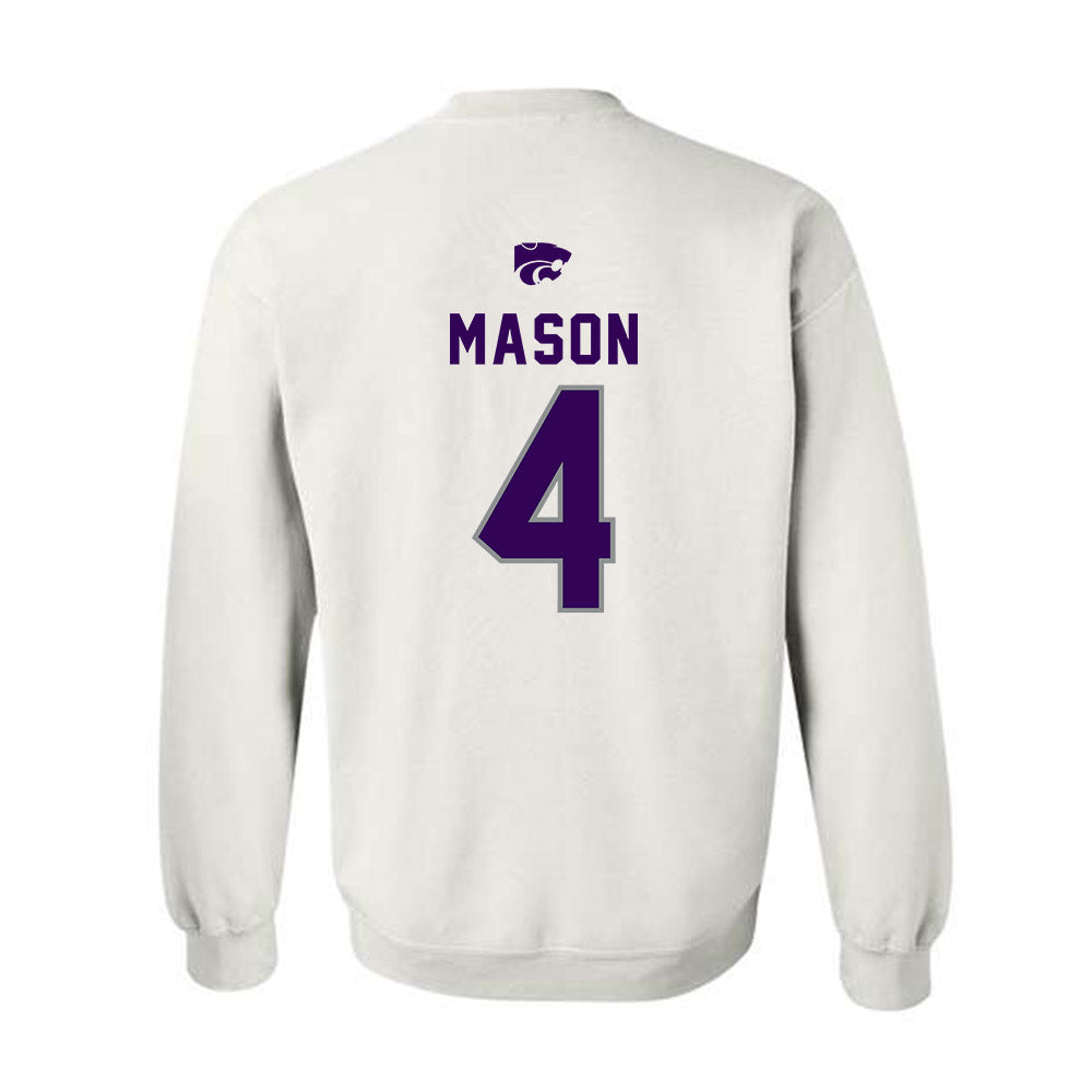 Kansas State - NCAA Football : Mekhi Mason - EMAW Crewneck Sweatshirt-1
