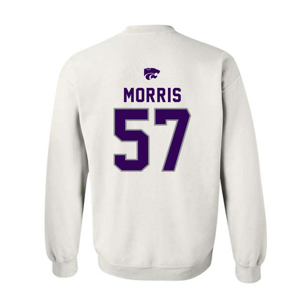 Kansas State - NCAA Football : Delvin Morris - EMAW Crewneck Sweatshirt-1